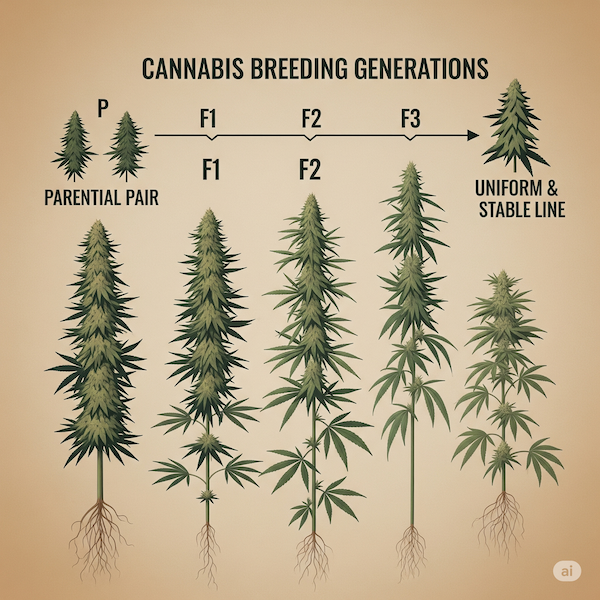 Cannabis Breeding Generations