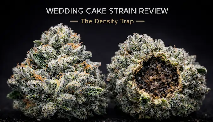Wedding Cake strain dense buds vs internal moisture risk indoor grow Australia